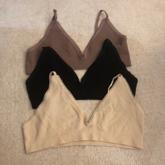 Plus 3pcs Solid Cami Bra - Picture 5 of 5